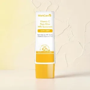 WishCare Vitamin C Pure Glow মিল্ক সানস্ক্রিন SPF 50+ PA+++ 50g