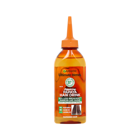 Garnier Ultimate Blends Repairing Papaya Hair Drink 200ml (France)