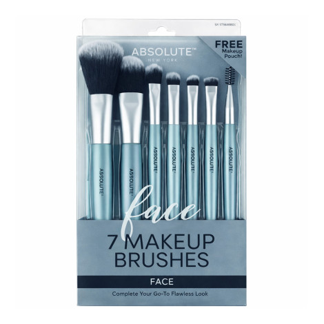 Absolute New York Eye & Face 7 Makeup Brushes