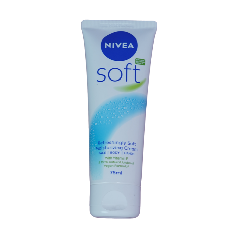 Nivea Soft Refreshingly Soft Moisturizing Cream 75ml (Spain)