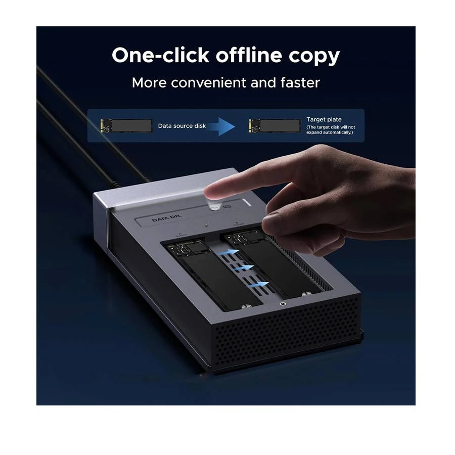UGREEN CM847 USB 4.0 NVMe 40Gbps Gray SSD Enclosure