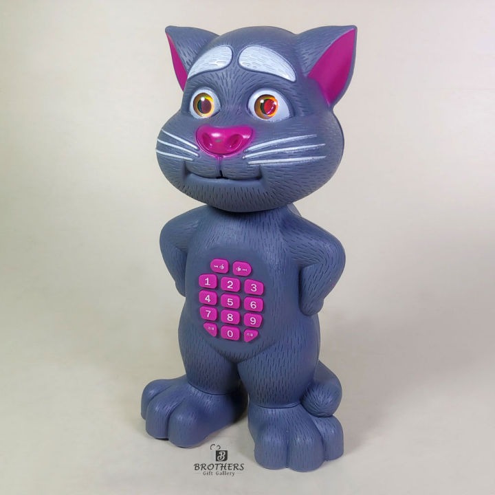 Talking Tom ইন্টেলিজেন্ট টাচিং ক্যাট খেলনা, গান ও গল্পসহ