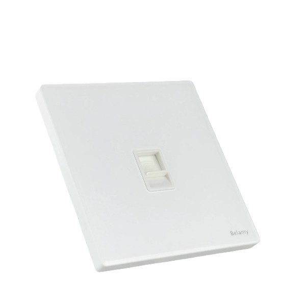 Belamy White Telephone Socket | BE-159-SW