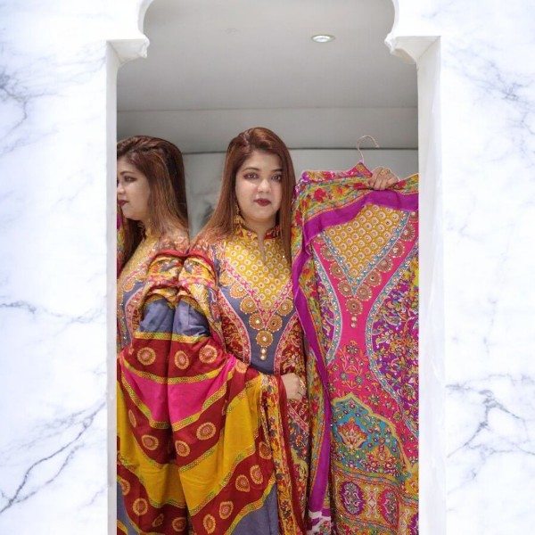 কটন ত্রি-পিস সেট