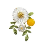 মেটাল ব্রোচ হিজাব সেফটি পিন