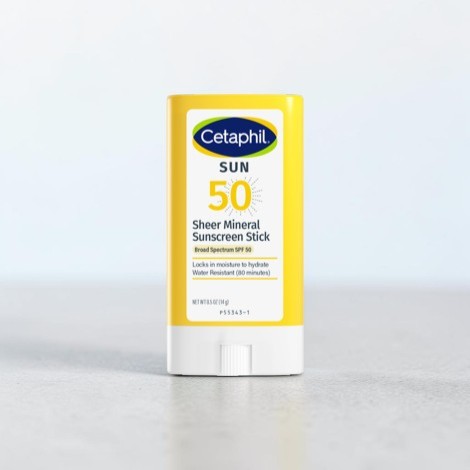 Cetaphil Sheer Mineral Sunscreen Stick SPF-50 14g (USA)
