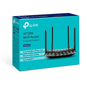 TP-Link Archer C6 AC1200 1200Mbps MU-MIMO গিগাবিট রাউটার