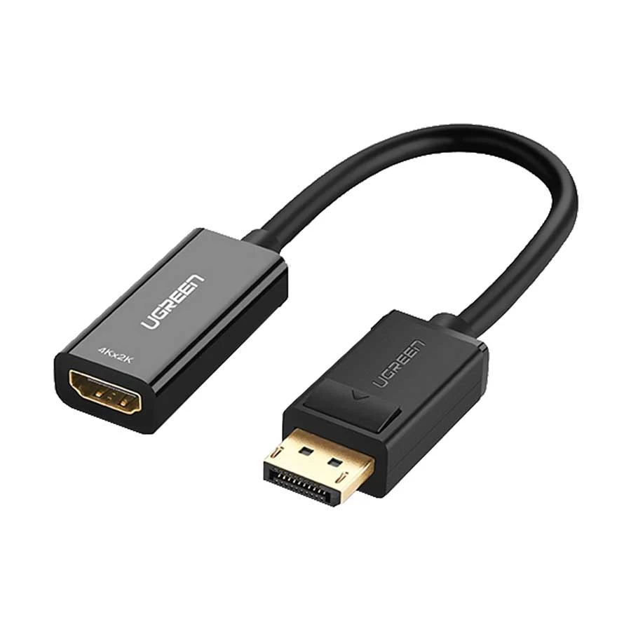 UGREEN MM137 40363 DisplayPort Male to HDMI Female Converter, Black