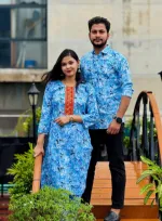 ম্যাচিং কাপল ড্রেস, ছেলেদের শার্ট ও মেয়েদের কামিজ-পায়জামা