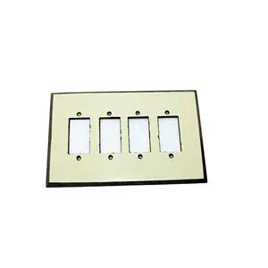 4 হোল ফাইবার সুইচ বোর্ড অফ-হোয়াইট
