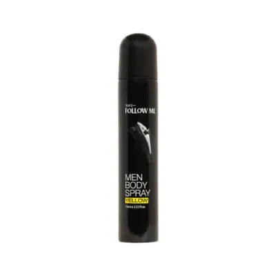 Follow Me Men বডি স্প্রে Yellow 75ml