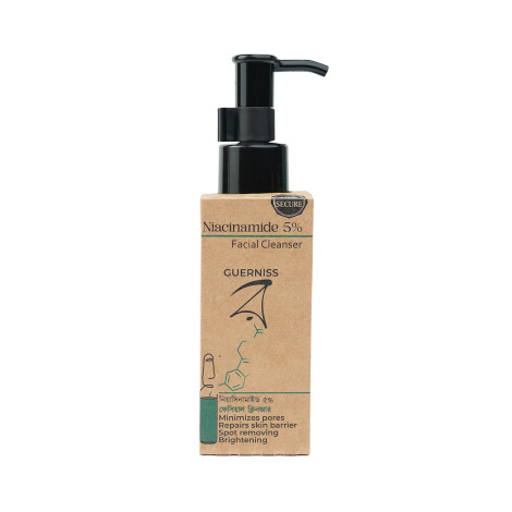 Guerniss Raw Niacinamide 5% Facial Cleanser 100ml (Bangladesh)
