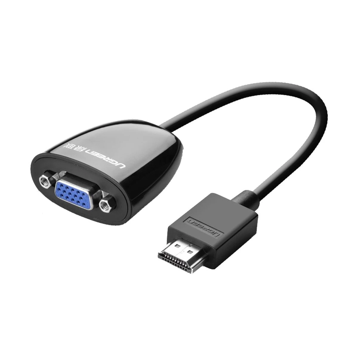 UGREEN MM105 40253 HDMI Male to VGA Female Converter Black