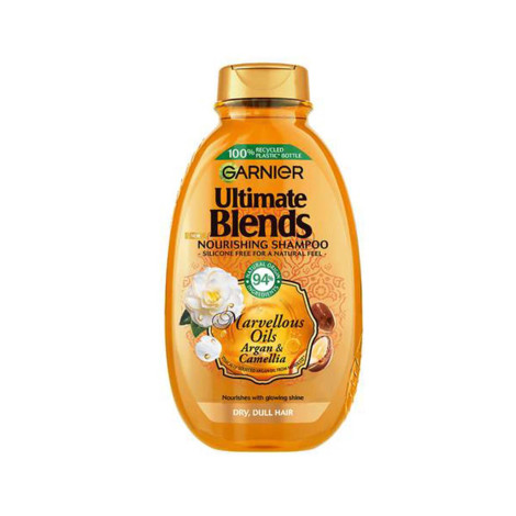 Garnier Ultimate Blends Argan অয়েল ও Camellia নারিশিং শ্যাম্পু 400ml