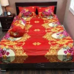 Twill Cotton Bed Sheet Set with Bolster Cover, 2 Colours