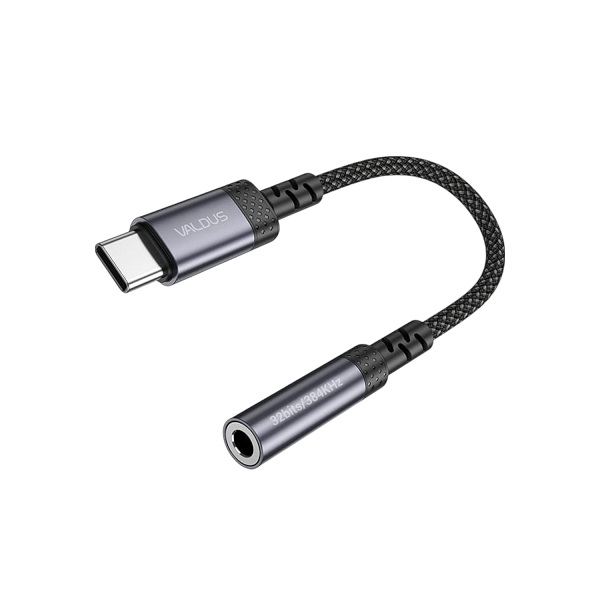 ভ্যালডাস CS32 USB-C to 3.5mm অডিও অ্যাডাপ্টার কেবল