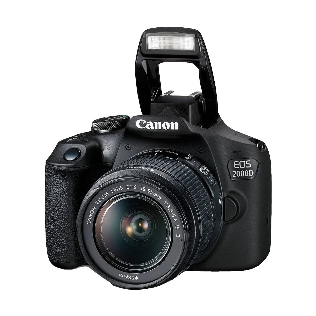 Canon EOS 2000D DSLR Camera with EF-S 18-55mm f/3.5-5.6 IS II Lens