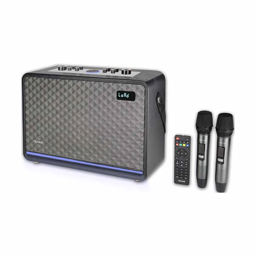 Microlab KTV200PRO Portable Bag Karaoke Speaker with 2 Microphones