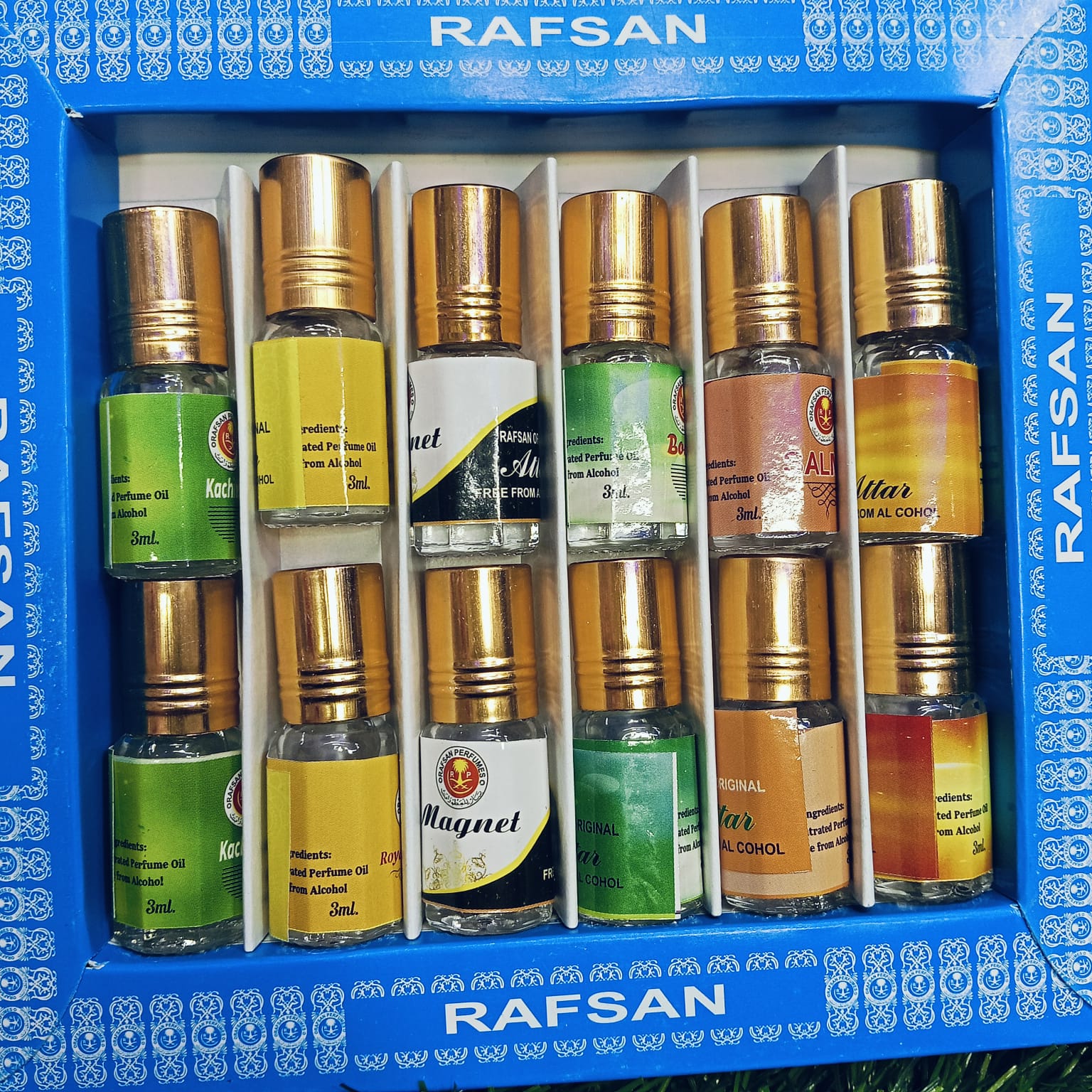 12 পিস হালাল আতর কম্বো প্যাক – প্রতিটি 3ml