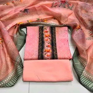 100% কটন থ্রি পিস