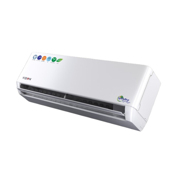 Vision 1.5 টন হট অ্যান্ড কুল WiFi ইনভার্টার এসি VSN-18K-HCWiFi-INV410 4D Ultra
