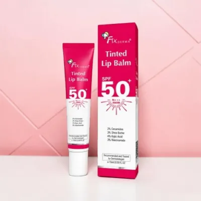 Fix Derma টিন্টেড লিপ বাম SPF50 PA+++ 15g