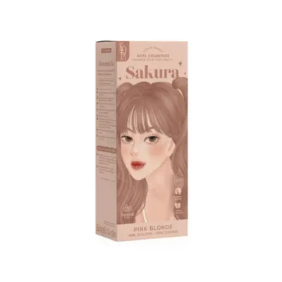 Kota হেয়ার কালার ক্রিম Sakura - Pink Blonde