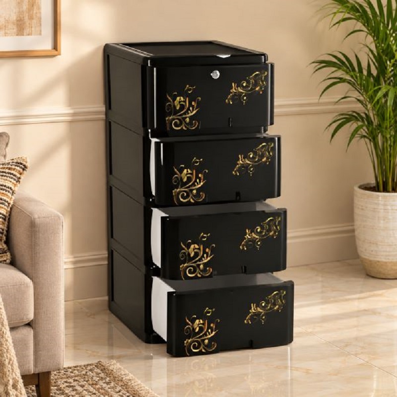RFL Smart Closet 4 ড্রয়ার Elite - গোল্ড