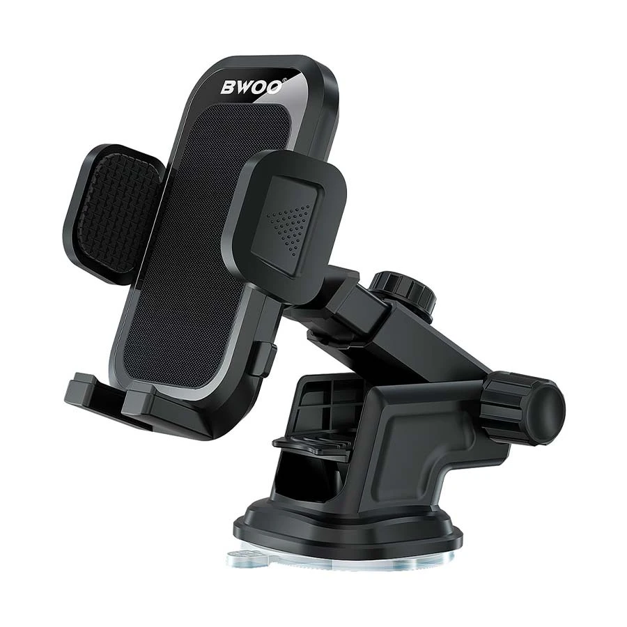 Bwoo BO-ZJ125 360 Degree Rotating Dashboard Car Phone Holder Black