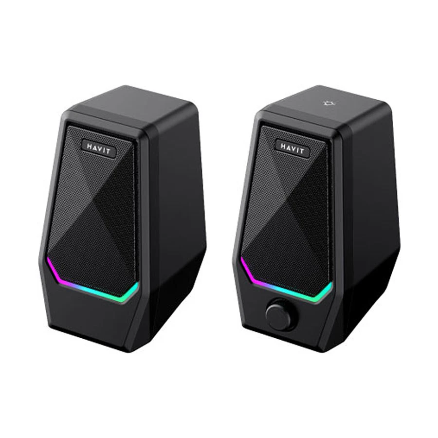 Havit SK768 2:0 RGB USB Speaker Black