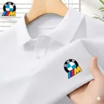 Men's Pique Cotton Polo Shirt, 200 GSM, Sizes M to XXL