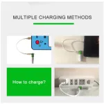 USB Type-C রিচার্জেবল AA ব্যাটারি 1.5V, ফাস্ট চার্জিং (4 পিস)