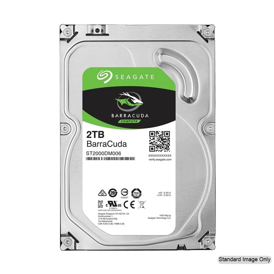 Seagate Barracuda 2TB 7200RPM 3.5 Inch SATA Desktop Hard Disk