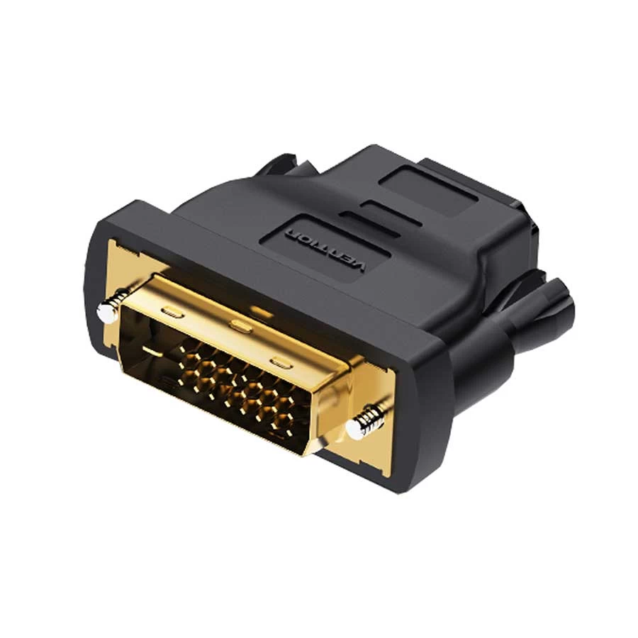 Vention ECDB0 DVI Male to HDMI Female Black Converter