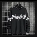 Men's Mesh Fabric Full Sleeve T-Shirt, Mixed Cotton 150 GSM