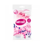 Wetell Simply Shaving টু-ব্লেড রেজর 4 পিস - গোলাপি
