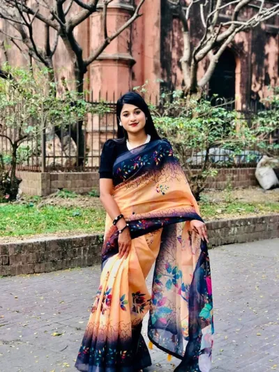 Bright Colour Chanderi Silk Saree, 12 Haath, 5 Colours