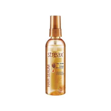 Streax Vitalized With Walnut Oil Hair Serum 55ml (Bangladesh)