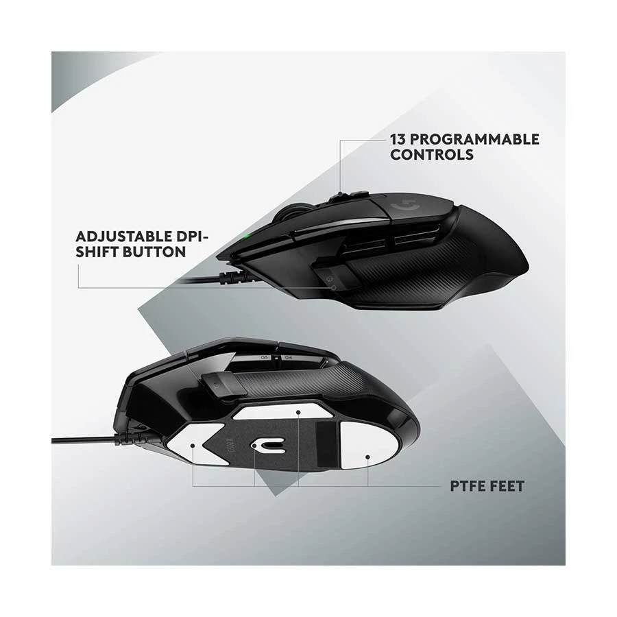 Logitech G502 X Wired Black Gaming Mouse