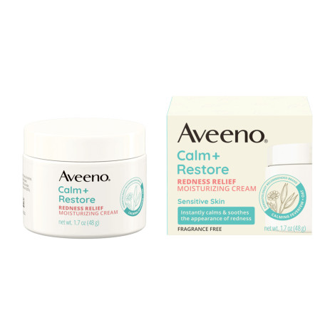 Aveeno Calm + Restore Redness Relief ময়েশ্চারাইজিং ক্রিম 48g
