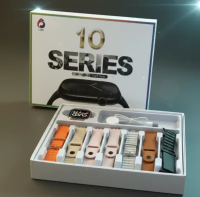 S30 Promax 10 Series স্মার্ট ওয়াচ – 7টি স্ট্র্যাপসহ