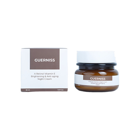 Guerniss A Retinol Vitamin E ব্রাইটেনিং ও অ্যান্টি-এজিং নাইট ক্রিম 50ml