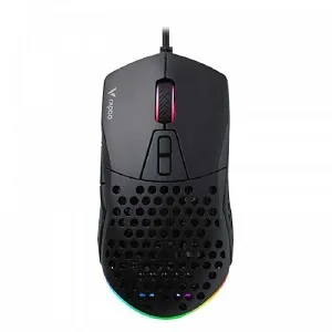 Rapoo V360 USB RGB ব্যাকলিট গেমিং মাউস – কালো