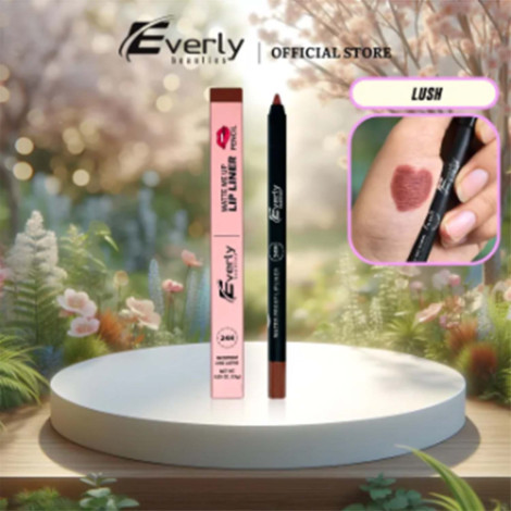 Everly Beauties Matte Makeup Waterproof Lip Liner - Lush (China)