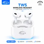 MOXX MA-02 Pro ট্রু ওয়্যারলেস ইয়ারবাডস, ব্লুটুথ 5.2