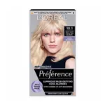 L'Oreal Preference হেয়ার কালার 10.1 – ভেরি ভেরি লাইট অ্যাশ ব্লন্ড