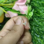 ছোট ক্রিস্টাল ট্রায়াঙ্গেল কানের দুল