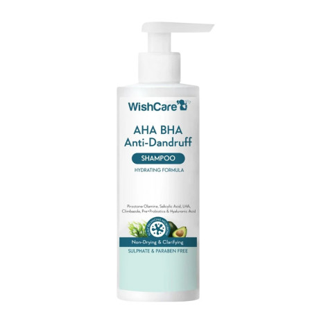 Wishcare AHA BHA অ্যান্টি-ড্যানড্রাফ শ্যাম্পু 250ml