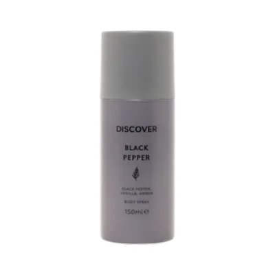 Mark & Spencer ডিসকভার ব্ল্যাক পেপার বডি স্প্রে 150ml