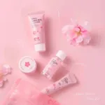 Laikou Japan Sakura ট্রাভেল কিট (4 পিস)